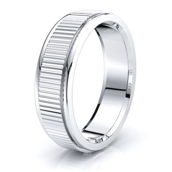 Zayden Solid 6mm Mens Wedding Ring