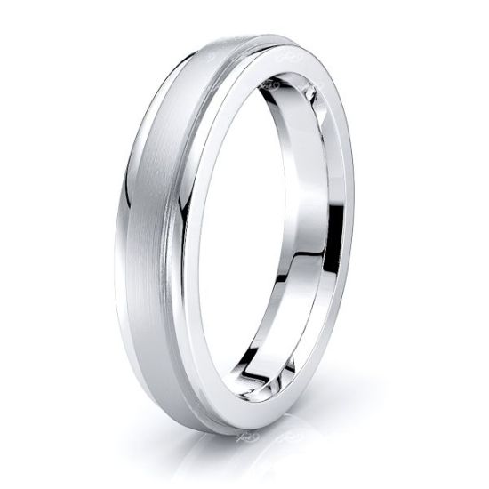 Briar Solid 4mm Mens Wedding Band