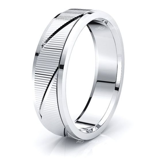 Amaya Solid 6mm Mens Wedding Ring