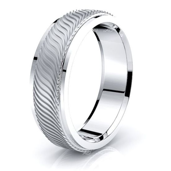 Briony Solid 7mm Mens Wedding Ring