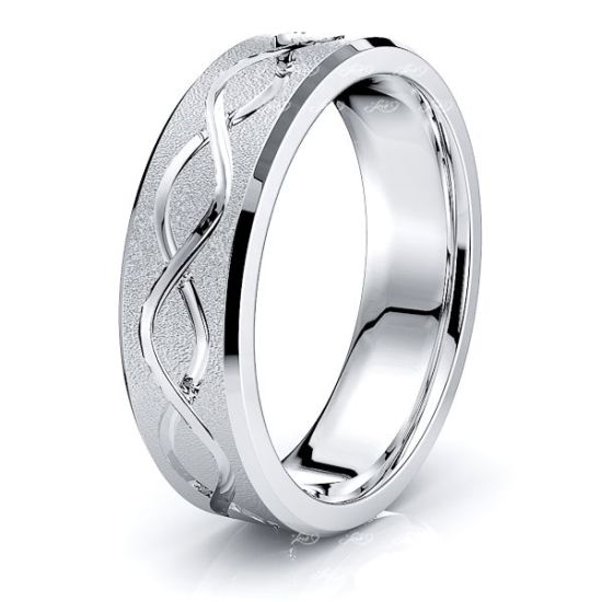 Bryony Solid 6mm Mens Wedding Band