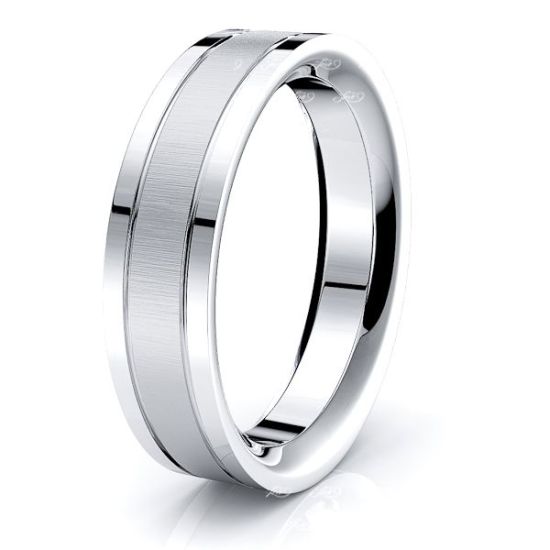 Tate Solid 6mm Mens Wedding Band