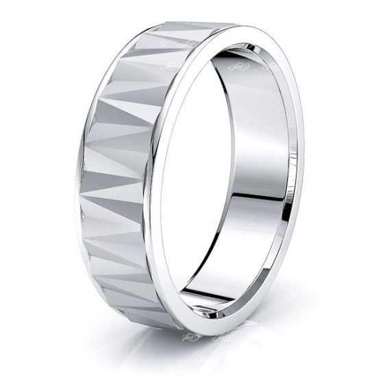 Ramona Solid 7mm Mens Wedding Ring