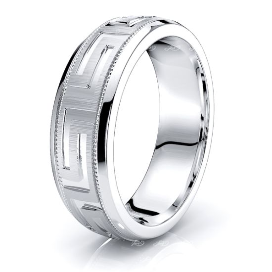 Linnea Solid 7mm Mens Wedding Band