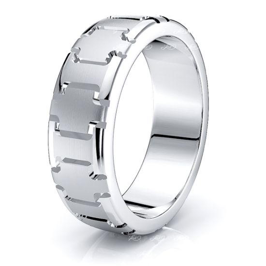 Inigo Solid 7mm Mens Wedding Band