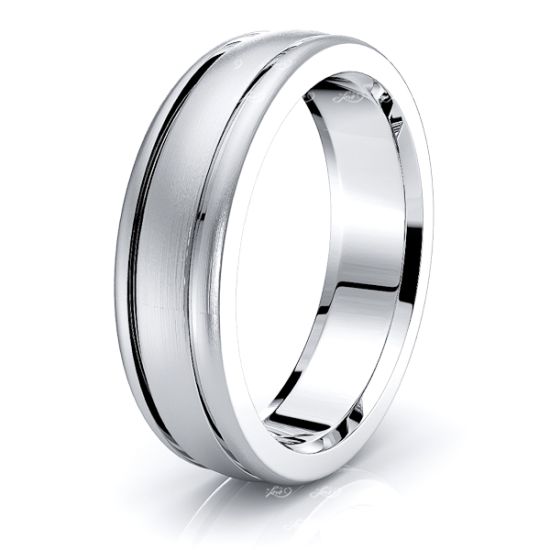 Angus Solid 6mm Mens Wedding Band