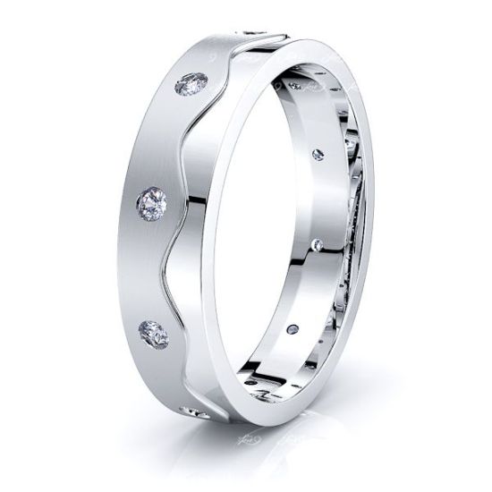 Ava Mens Diamond Wedding Ring
