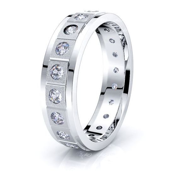 Quinn Mens Diamond Wedding Ring