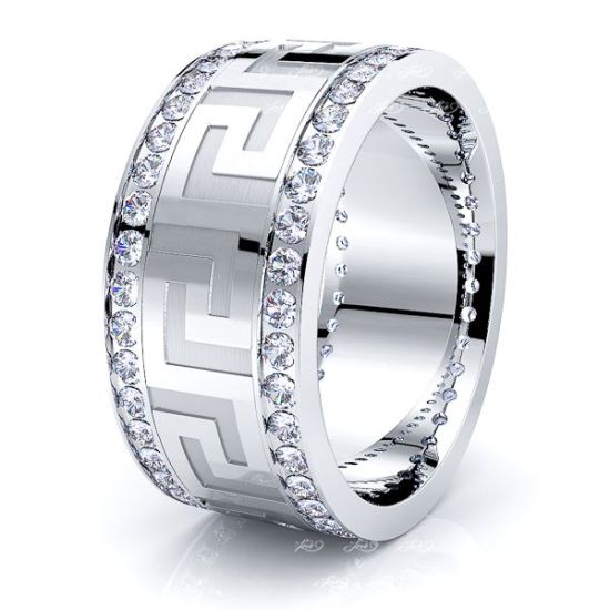 Hannah Mens Diamond Wedding Ring