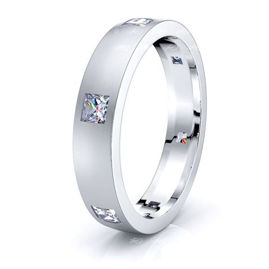 Leah Mens Diamond Wedding Ring