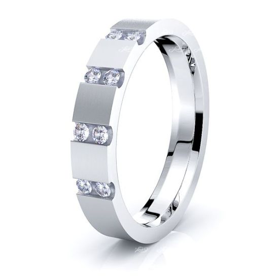 Cecily Mens Diamond Wedding Ring