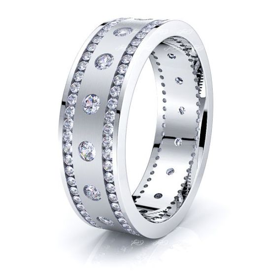 Colette Mens Diamond Wedding Band