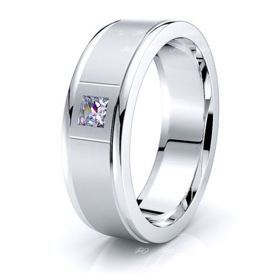 Belle Mens Diamond Wedding Band