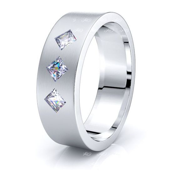 Cosette Mens Diamond Wedding Band