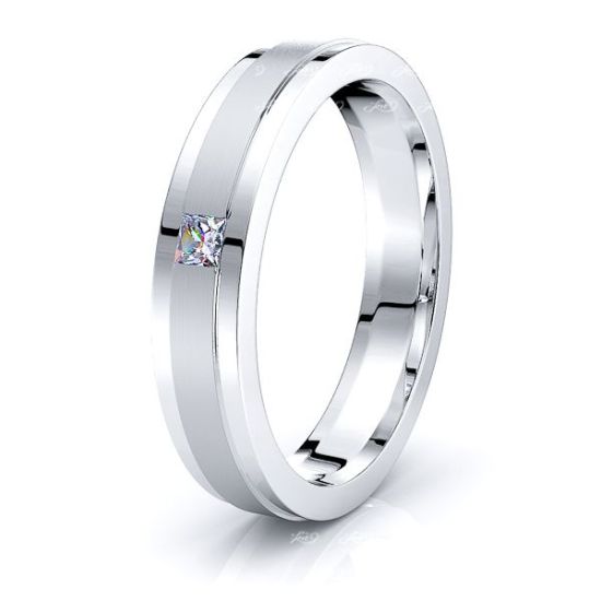 Calla Mens Diamond Wedding Ring