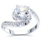 Nevada Halo Engagement Ring