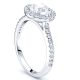 Michigan Halo Engagement Ring