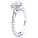 Oregon Halo Engagement Ring
