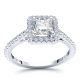 Maine Halo Engagement Ring