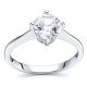 Cleveland Heart Solitaire Engagement Ring