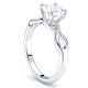 New York Infinity Solitaire Engagement Ring