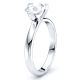 Trellis Solitaire Engagement Ring