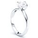 Trellis Solitaire Engagement Ring