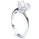 Solitaire Garland Engagement Ring