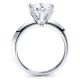 Solitaire Garland Engagement Ring