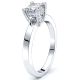 Flatiron Solitaire Engagement Ring