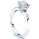 Flatiron Solitaire Engagement Ring