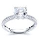 Palau Pave Set Engagement Ring