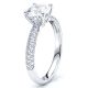 Palau Pave Set Engagement Ring