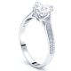 Wisconsin Pave Set Engagement Ring