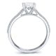 Louisiana Pave Set Engagement Ring