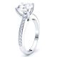 Indiana Pave Set Engagement Ring