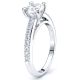 Nebraska Pave Set Engagement Ring