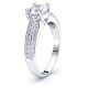 Wyoming Pave Set Engagement Ring