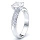Florida Pave Set Egagement Ring