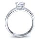 Florida Pave Set Egagement Ring