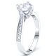 South Carolina Pave Set Engagement Ring