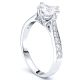South Carolina Pave Set Engagement Ring