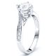 New Hampshire Pave Set Engagement Ring