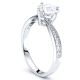 New Hampshire Pave Set Engagement Ring