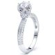 Mississippi Pave Set Engagement Ring