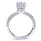 Mississippi Pave Set Engagement Ring