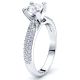 South Dakota Pave Set Engagement Ring