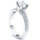 South Dakota Pave Set Engagement Ring