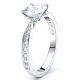 New Mexico Pave Set Engagement Ring