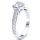 Alberta Pave Set Engagement Ring